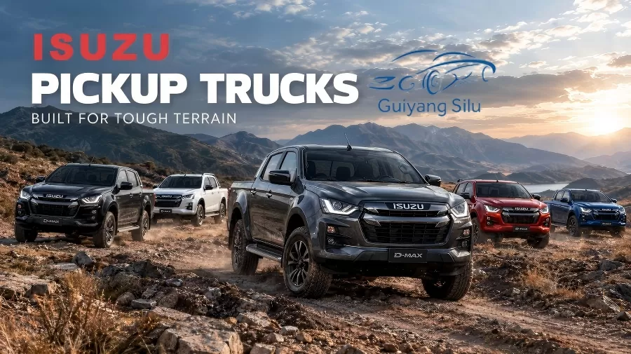 4 camionetas Isuzu de China: encuentre el modelo adecuado para su negocio