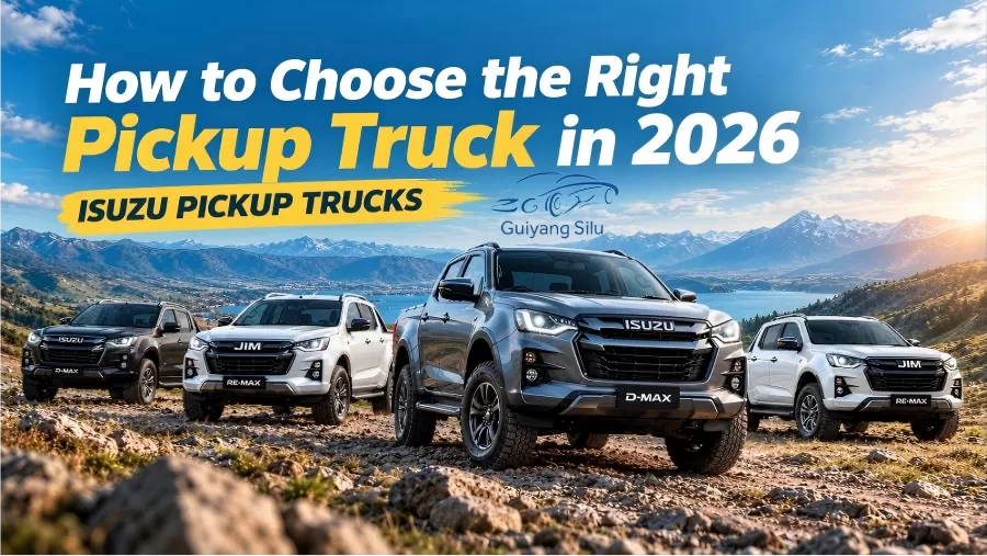¿Cómo elegir la camioneta pickup adecuada en 2026? Todo lo que necesitas saber